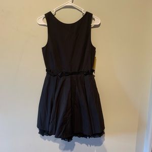 NWT Black Open-Back Alice + Olivia Dress